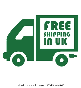 green free shipping uk icon 260nw 204256642
