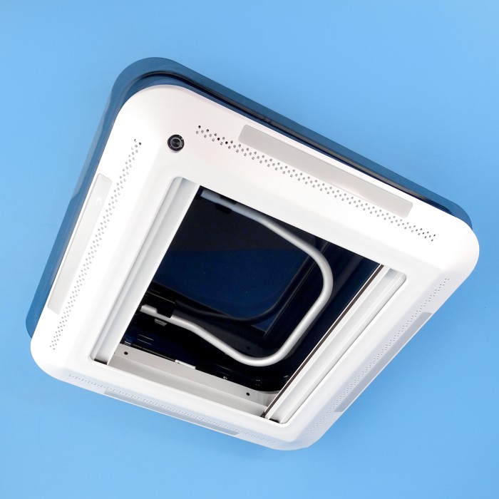 camec skylight plus with internal blind & led 400x400mm camec skylight plus with internal blind & led 400x400mm