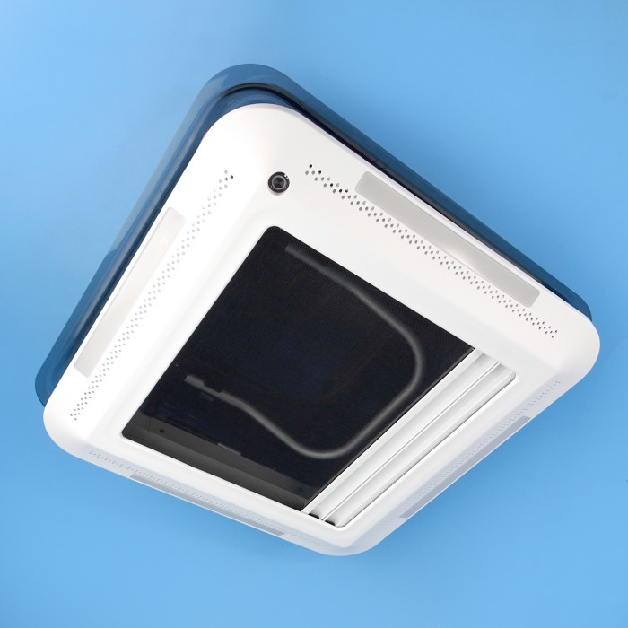 camec skylight plus with internal blind & led 400x400mm camec skylight plus with internal blind & led 400x400mm